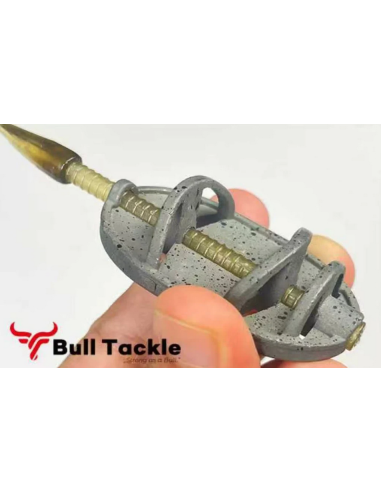 Momitor Method Feeder Bull Tackle In-line Dura Flat, XLarge