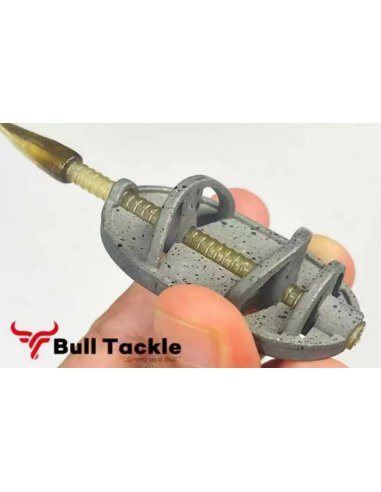 Momitor Method Feeder Bull Tackle In-line Dura Flat, Small