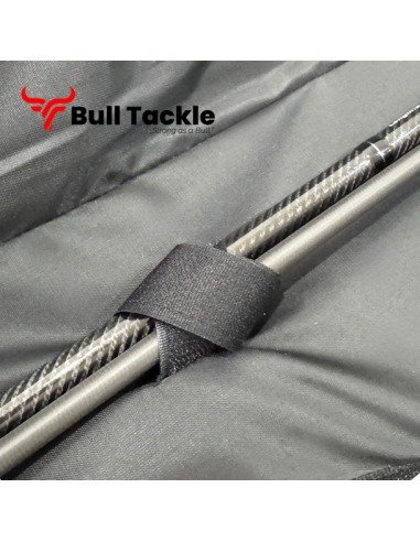 Husa Lansete Bull Tackle Rigida, 3 Compartimente, 165cm