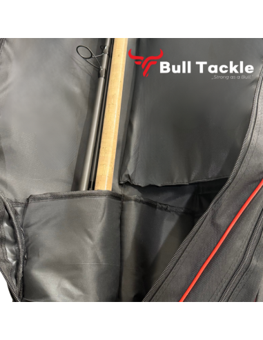 Husa Lansete Bull Tackle Rigida, 3 Compartimente, 165cm