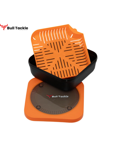 Cutie Momeala Bull Tackle Cu Capac Si Sita, 1.3L