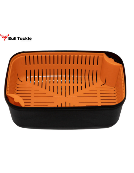 Cutie Momeala Bull Tackle Cu Capac Si Sita, 3L Cutie Momeala Bull Tackle Cu Capac Si Sita, 3L