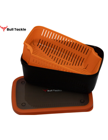 Cutie Momeala Bull Tackle Cu Capac Si Sita, 3L