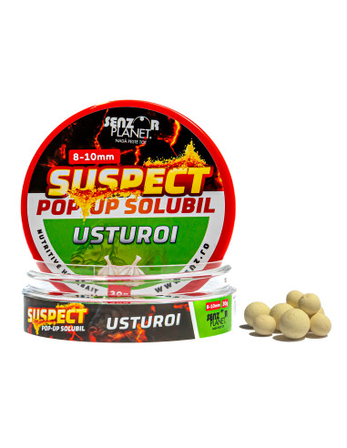 Pop-up Senzor Planet Suspect Solubil, Usturoi, 8-10mm, 30g