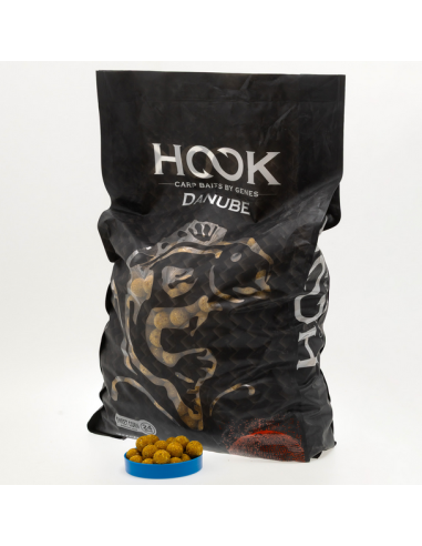 Boilies Semisolubil Hook Baits BF, Sweet Corn, 24mm, 10kg