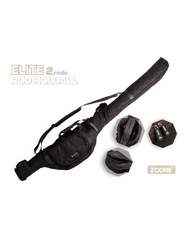 Husa lansete ZFish Carp Holdall 2 Rods Z-CORE Elite 12ft, 2 compartimente, 195cm