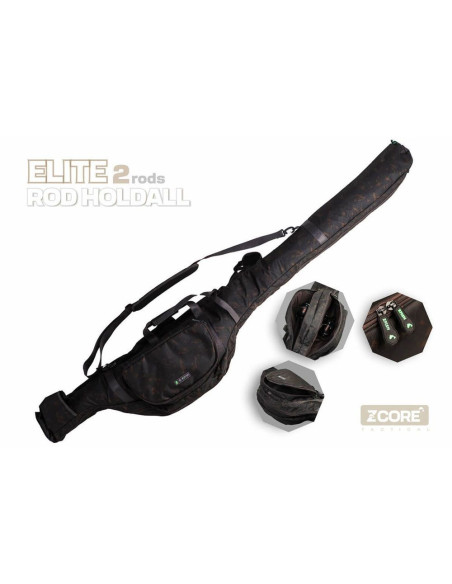 Husa lansete ZFish Carp Holdall 2 Rods Z-CORE Elite 12ft, 2 compartimente, 195cm