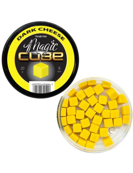 Wafters Timar Pro Method Magic Cube, Dark Yellow Cascaval, 8mm, 20g Wafters Timar Pro Method Magic Cube, Dark Yellow Cascaval, 8mm, 20g