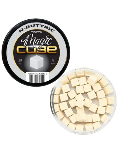 Wafters Timar Pro Method Magic Cube, White N-Butyric, 8mm, 20g