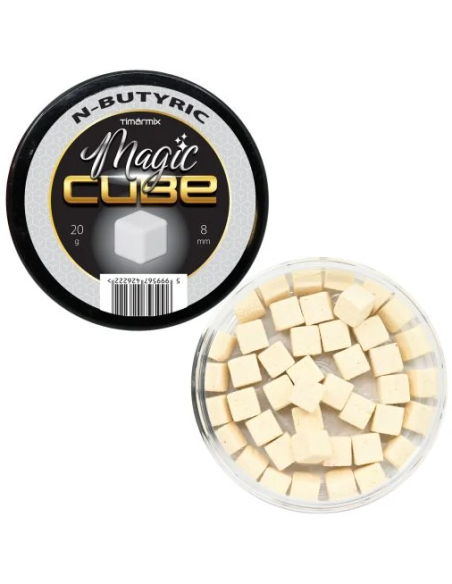 Wafters Timar Pro Method Magic Cube, White N-Butyric, 8mm, 20g Wafters Timar Pro Method Magic Cube, White N-Butyric, 8mm, 20g