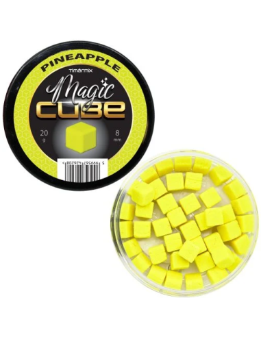 Wafters Timar Pro Method Magic Cube, Fluo Yellow Ananas, 8mm, 20g