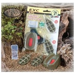 Momitor Extra Carp Method Feeder In Line Set 2+1 (50,60g) + Matrita