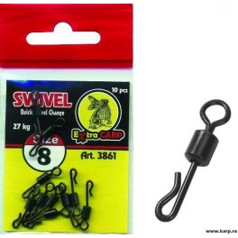 EXTRA CARP VARTEJ CU AGRAFA RAPIDA Nr 8 /10Buc /Plic