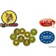 EXTRA CARP RUBBER & BEADS 6mm 20Buc/Set