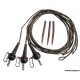 Carp Academy Set montura leadcore plumb pierdut 3/pac Carp Academy Set montura leadcore plumb pierdut 3/pac