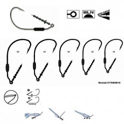Carlig lestat pentru twister. (M.91768UB.) Mustad