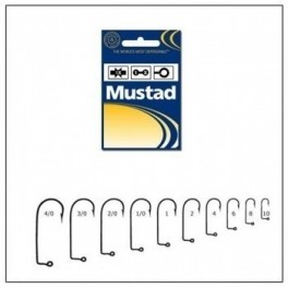 Carlige negru nichel pentru twister Mustad