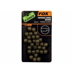 Fox Edges Tapered Bore Beads 6mm