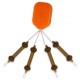 PB Products Heli Chod Rubber & Beads X-Small PB Products Heli Chod Rubber & Beads X-Small