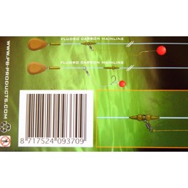 PB Products Heli Chod Rubber & Beads X-Small