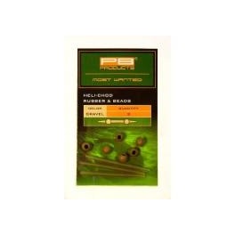 PB HELI-CHOD RUBBER BEADS GRAVEL