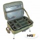 NGT BOX CASE TACKLE BAG WITH BIVVY TABLE NGT BOX CASE TACKLE BAG WITH BIVVY TABLE