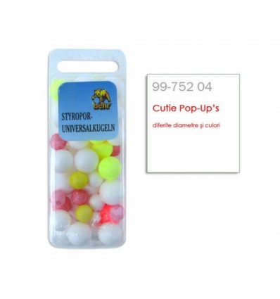 Cutie Pop-Up's diferite diametre si culori