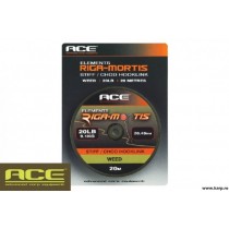 Fir Monofilament ACE Riga-Mortis Hooklink Silt 20m Fir Monofilament ACE Riga-Mortis Hooklink Silt 20m