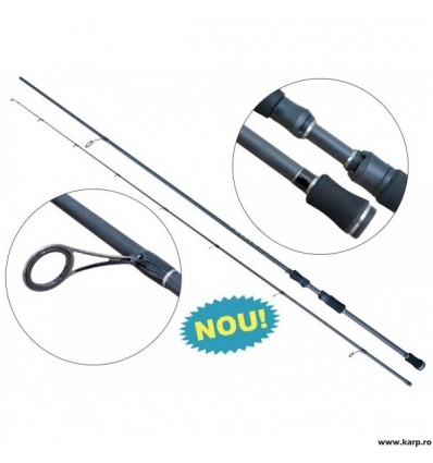 Lanseta fibra de carbon Baracuda Sooty 2.70m 