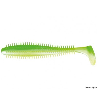 Fox Rage Spikey Shad 6cm, Limetreuse