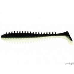 Fox Rage Spikey Shad 12cm,Black n White