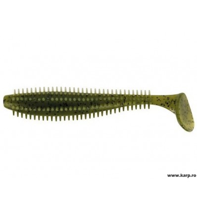 Fox Spikey Shad Green Pumpkin 9cm