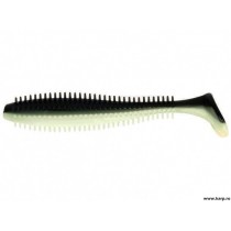 Fox Spikey Shad Black N White 9cm Fox Spikey Shad Black N White 9cm