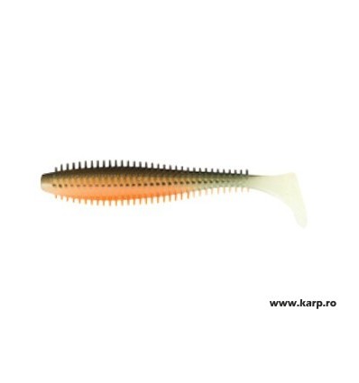 Fox Spikey Shad Hot Olive 9cm