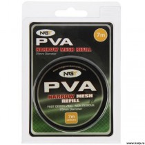 NGT NARROW REFILL PVA MESH 7 m x 25 mm