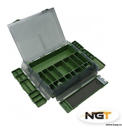 NGT TACKLE BOX SYSTEM 7+ 1 LARGE