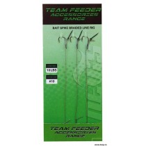 Montura Nevis Feeder Cu Spin Fir Textil 3/pac