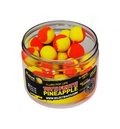 Select Baits pop-up Two-Tone Tutti Frutti-Pineapple
