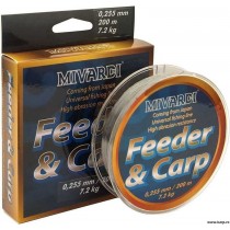 Fir Monofilament Mivardi Carp si Feeder 200m