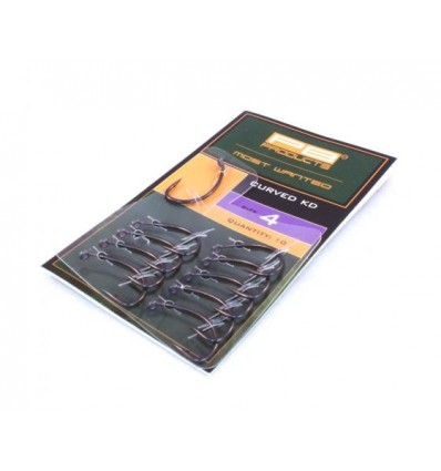 Carlige PB Curved KD 10 buc/plic