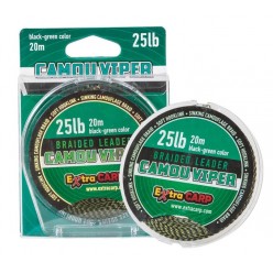 Fir Textil Extra Carp Camou Viper Scufundator Black si Green 20m