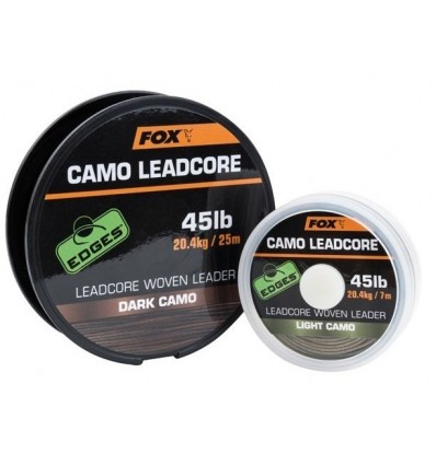 Fir Leadcore FOX Edges Woven Light Camo 45lb
