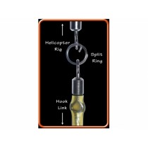 ESP Leadcore Leaders Helicopter Rigs 1m ESP Leadcore Leaders Helicopter Rigs 1m