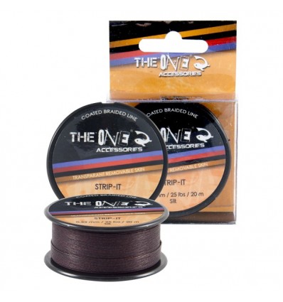 Fir Textil The One Strip It Removable Hooklink Silt 25lb 20m