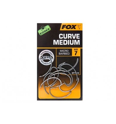 CARLIGE FOX EDGES ARMAPOINT CURVE SHANK MEDIUM 10buc/plic