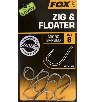 CARLIGE FOX EDGES ARMAPOINT ZIG si FLOATER 10buc