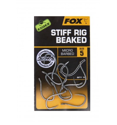CARLIGE FOX EDGES ARMAPOINT STIFF RIG BEAKED 10buc/plic