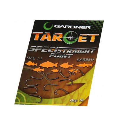 Carlige Gardner Target Speci-Straight Point Hooks
