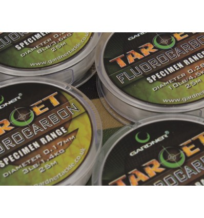 Fir Gardner Target Fluorocarbon 25m