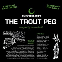 Gardner Trout Peg (set agrafe retinere)